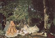 Claude Monet Le Dejeuner sur I-Herbe oil